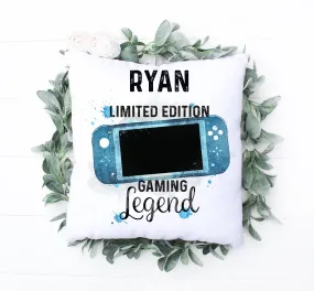 Gamer Cushion  - Blue