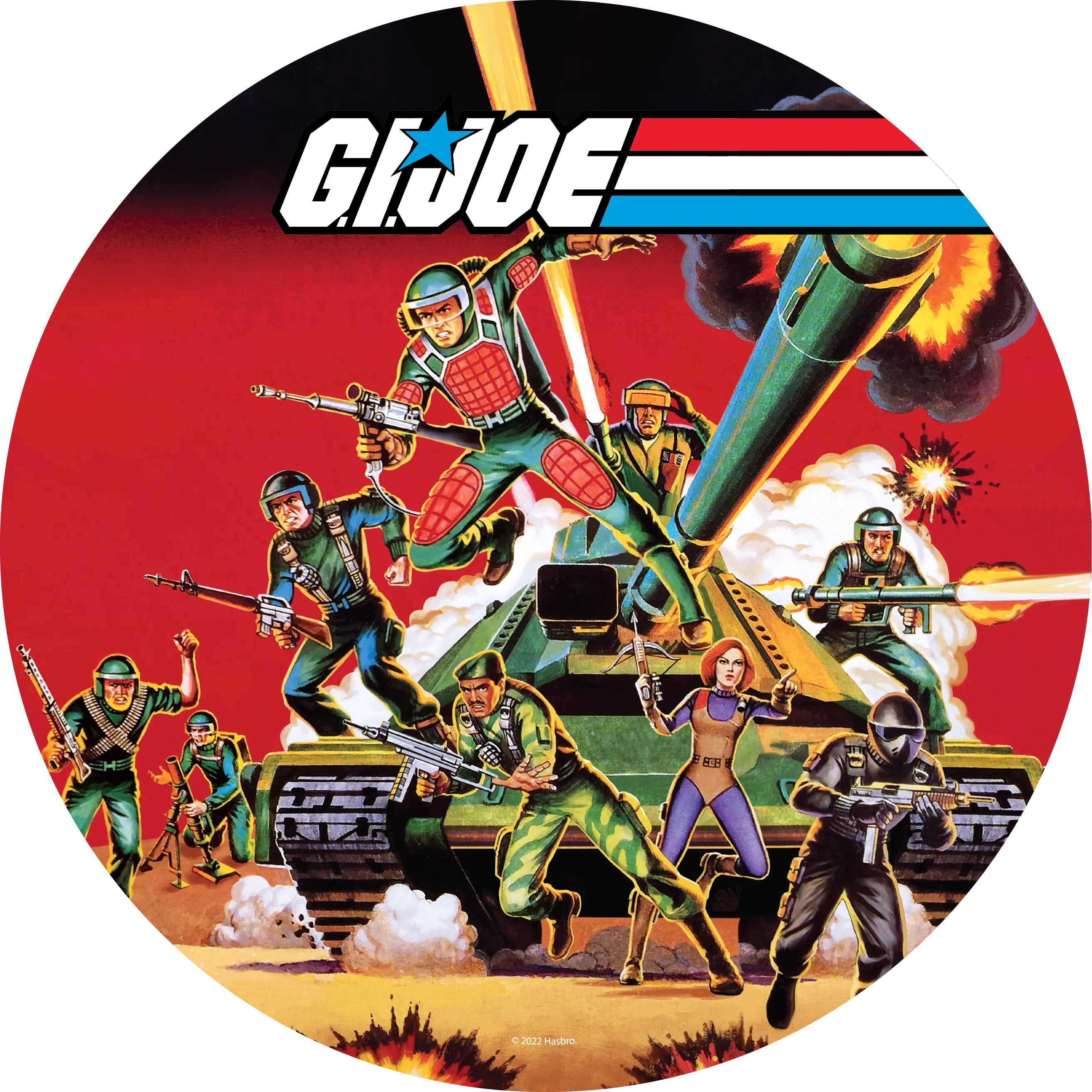 G.I. Joe 1982 Comic Book #1 Cover Mouse Pad