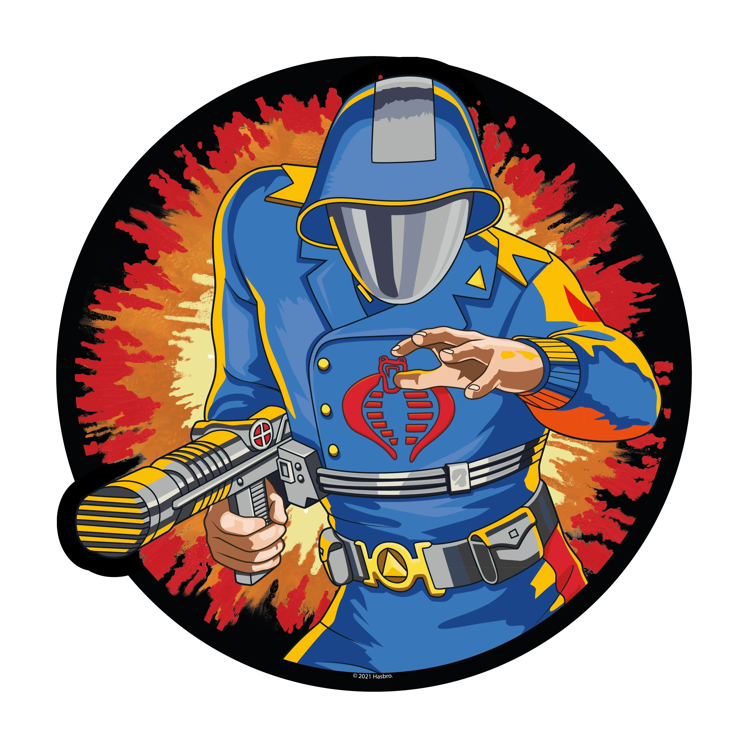 G.I. Joe Cobra Commander Retro Mouse Pad