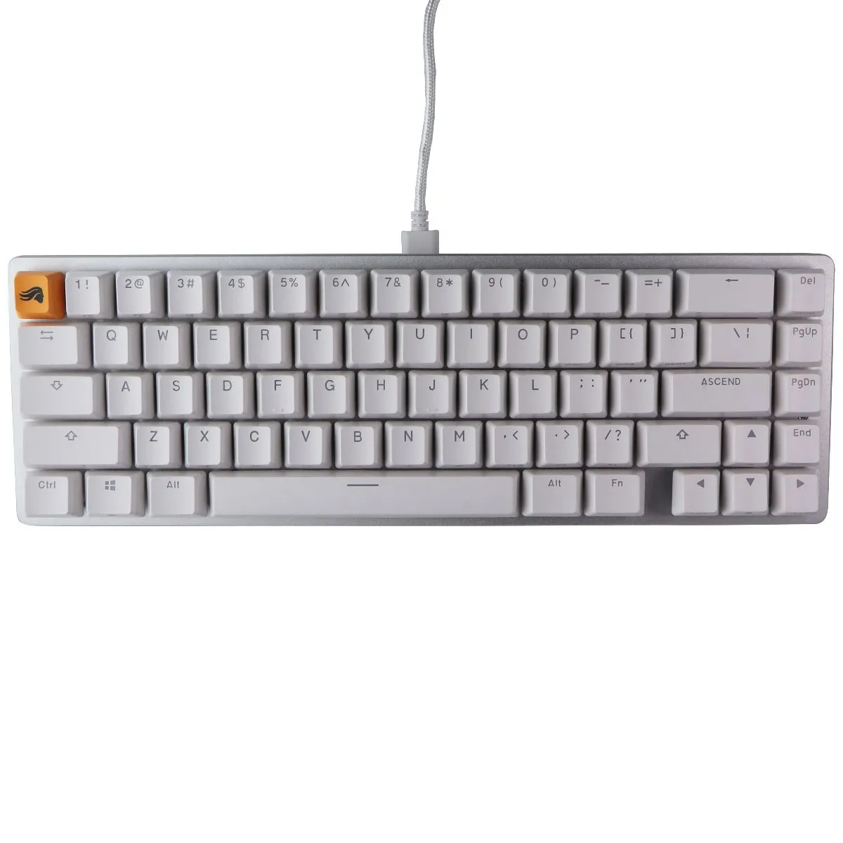 Glorious Gaming GMMK 2 Compact (65%) Modular Mechanical Keyboard - White