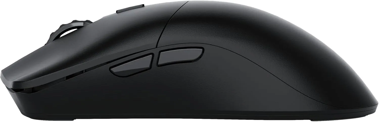 Glorious Model O 2 PRO Wireless Gaming Mouse – 2.4GHz, 1ms Response, 57g Ultralight, 26K DPI, RGB, Ambidextrous, 6 Buttons, 100M Clicks, Long Battery Life, PTFE Feet – Black