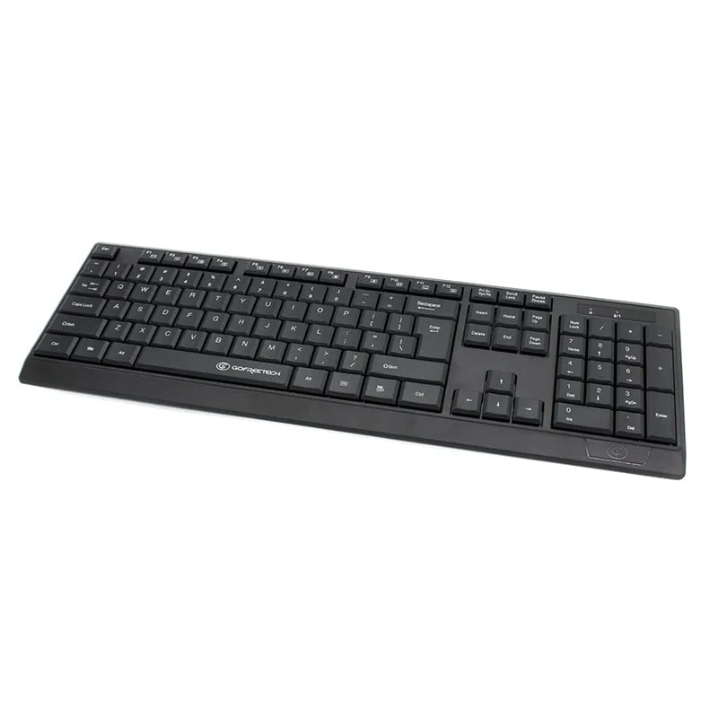 Gofreetech Wireless Kb/Mouse Combo - Black