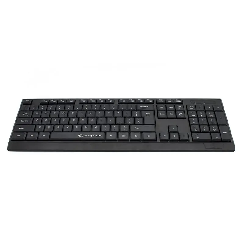 Gofreetech Wireless Kb/Mouse Combo - Black