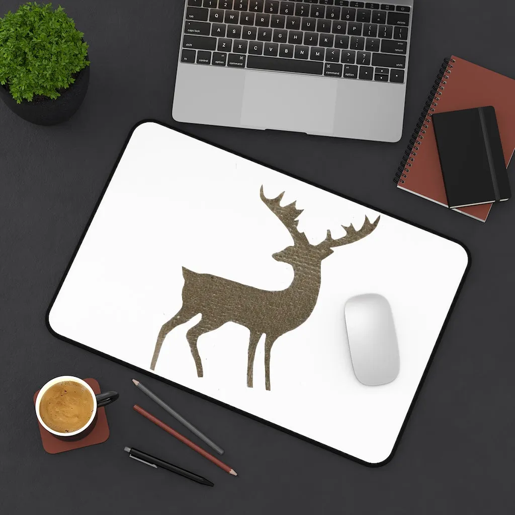 Golden Deer Desk Mat