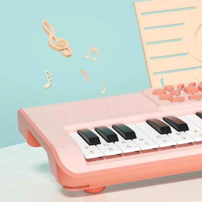 GOMINIMO Kids Toy Musical Educational Electronic Piano Keyboard (Pink) GO-MAT-116-XC