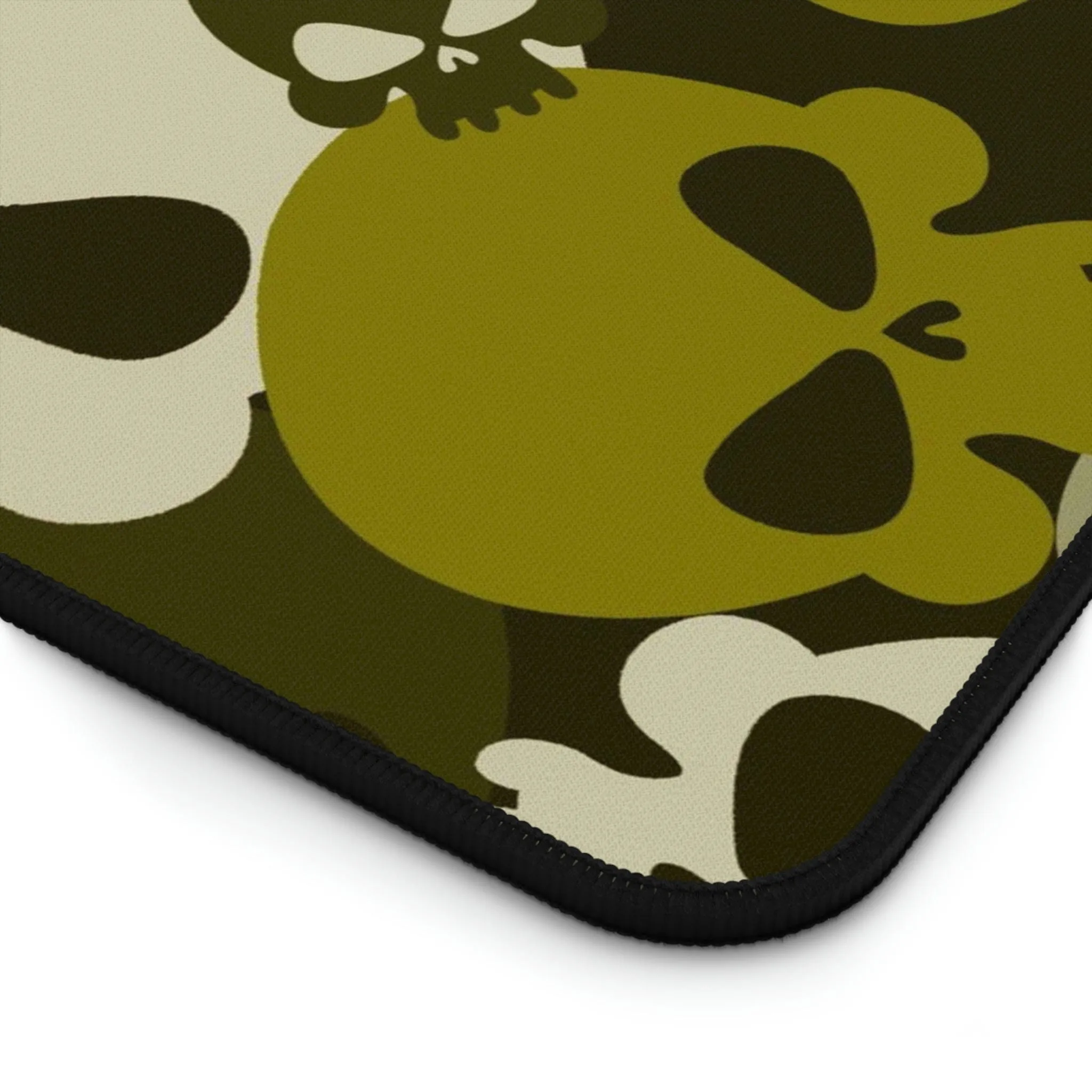 Green Skull Camo Desk Mat 3 Sizes