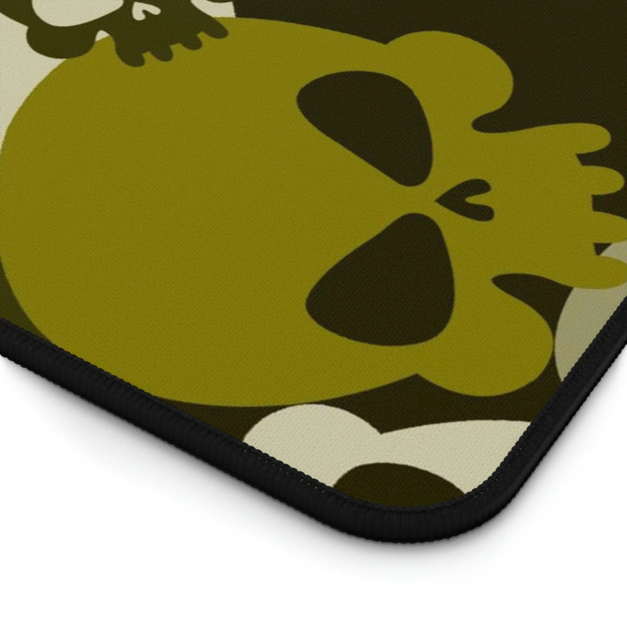 Green Skull Camo Desk Mat 3 Sizes