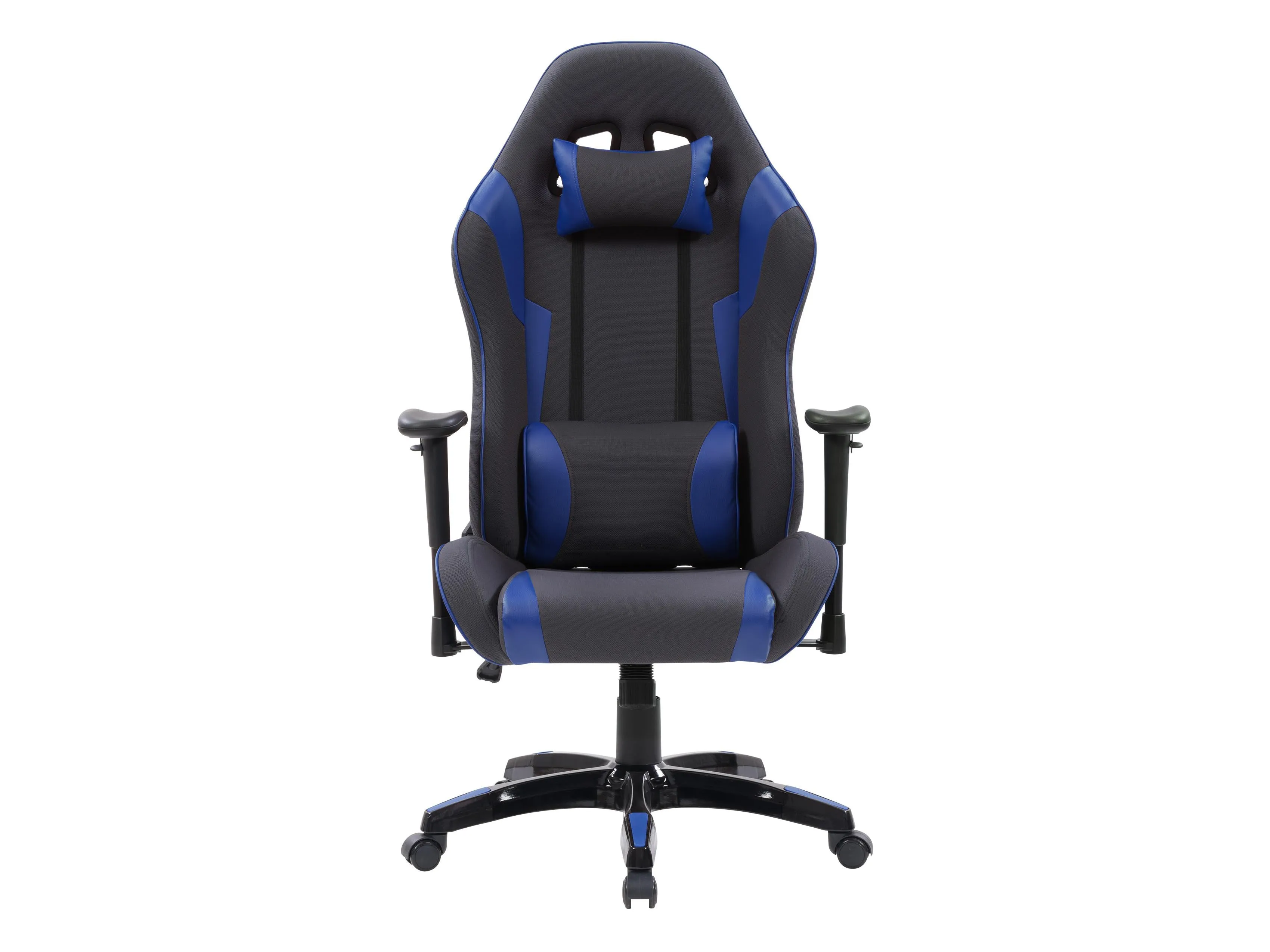 Grey and Blue Gaming Office Chair