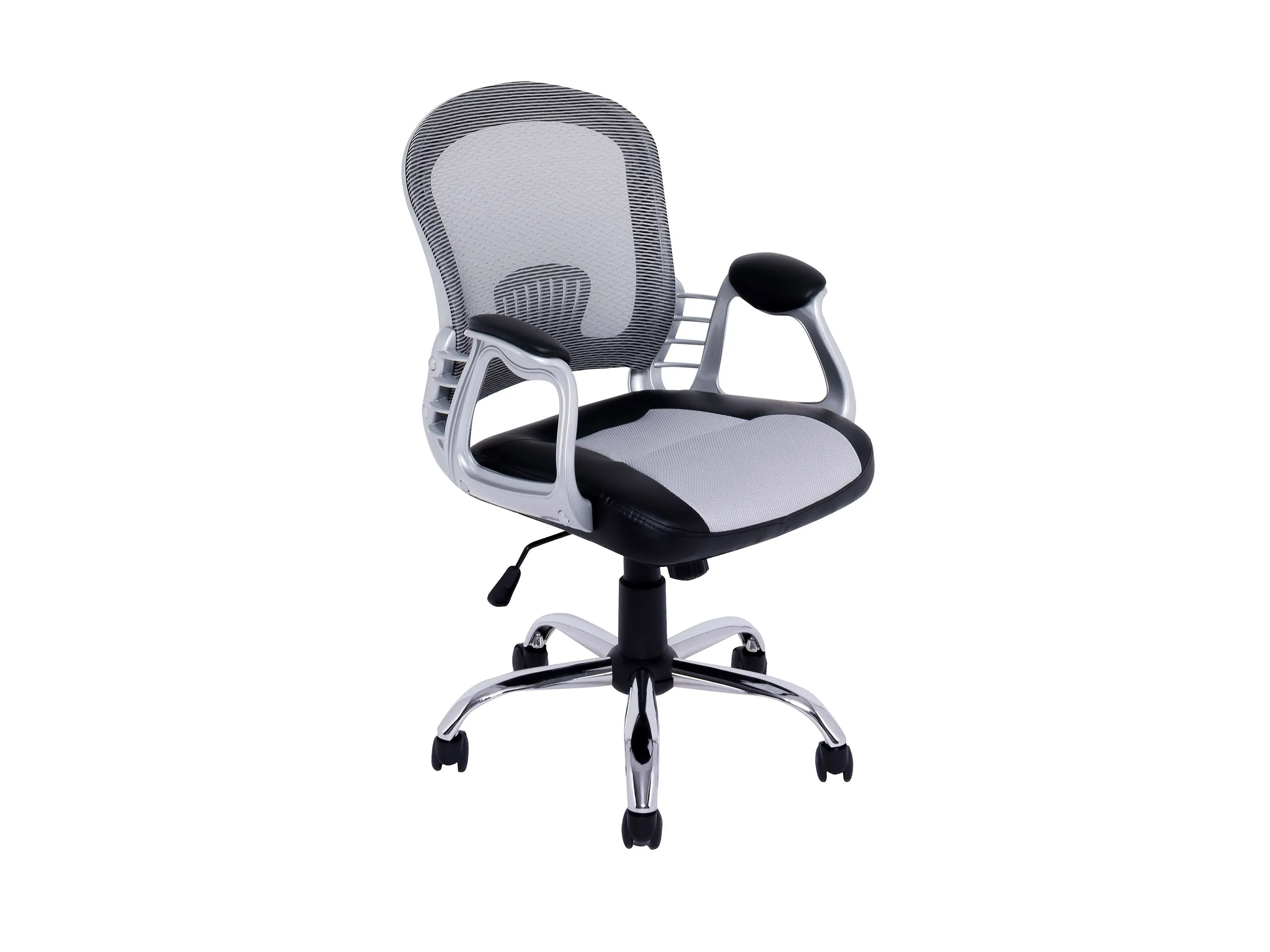 Grey Swivel Office Chair