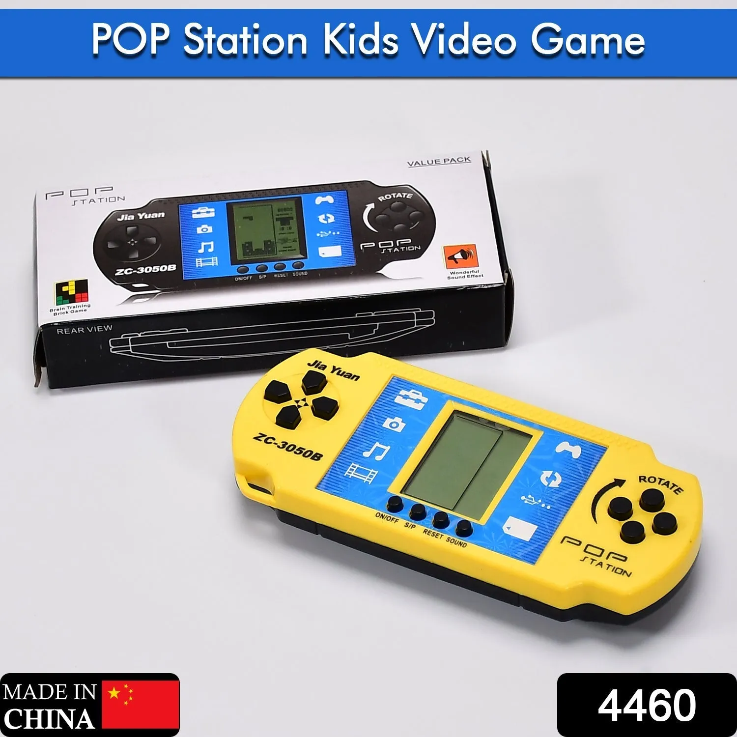 Handheld Video Game POP Station Pocket Game Toy.