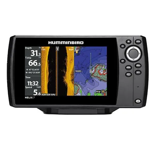 Helix 7 Chirp GPS - SI G2N, 7", Black