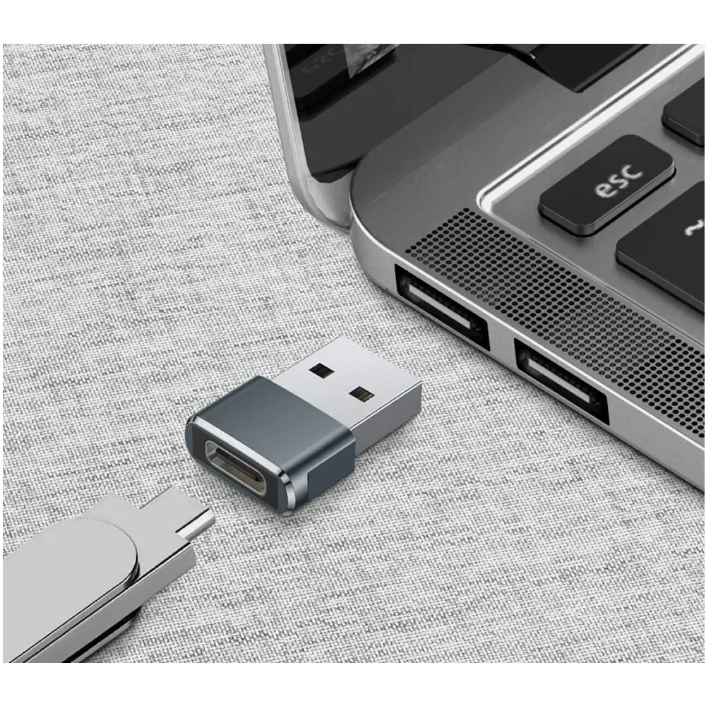 High-Speed Data Type C Female To Usb Male Adapter