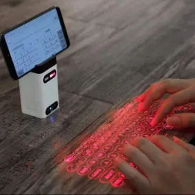 Holographic Laser Projection Keyboard