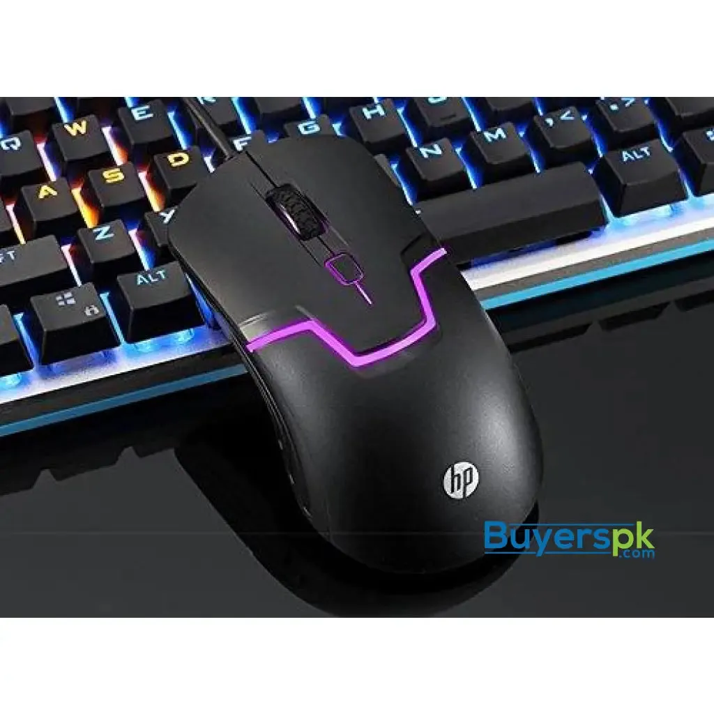 Hp M100 Wired Gaming Optical Mouse (black)