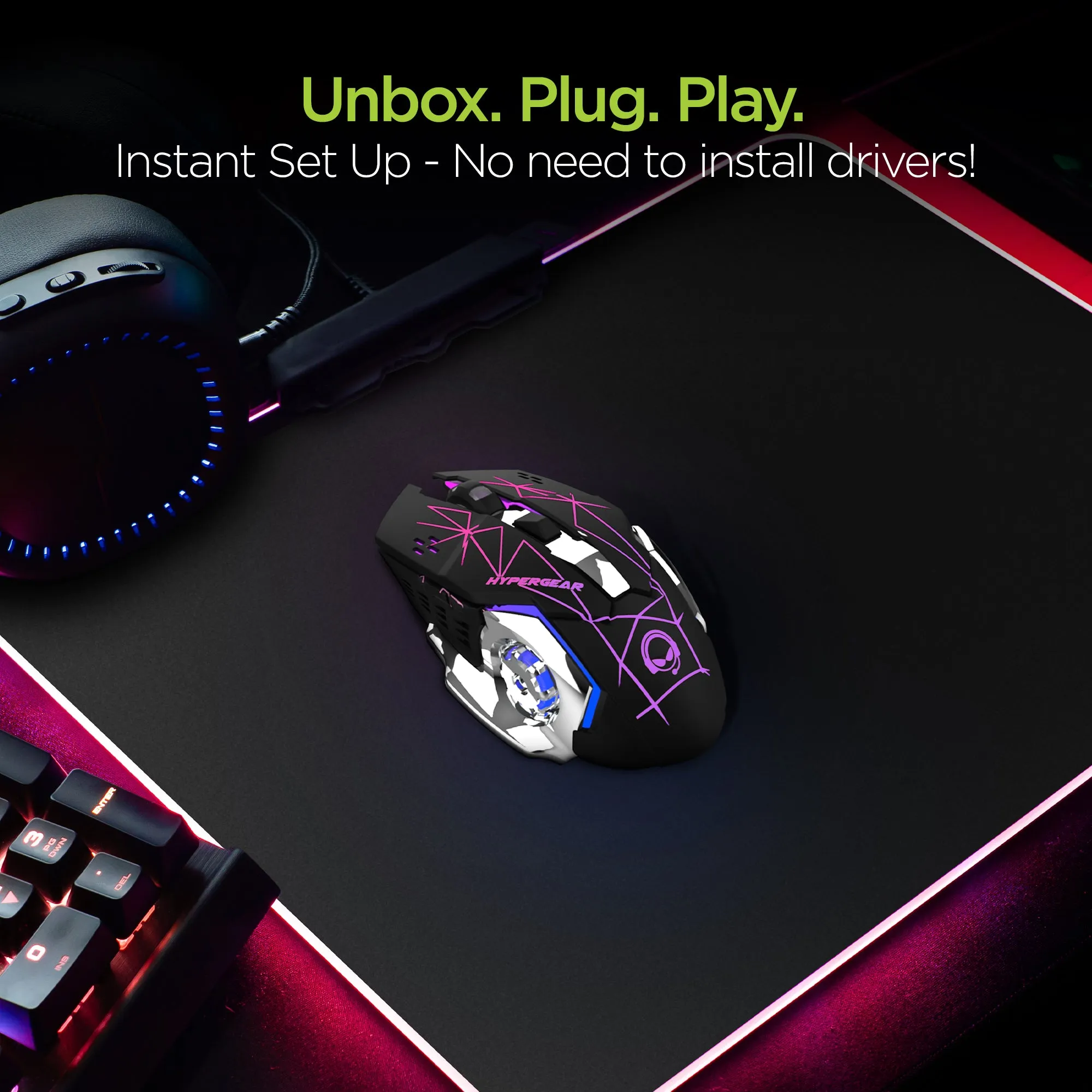 HyperGear Chromium Wireless Gaming Mouse