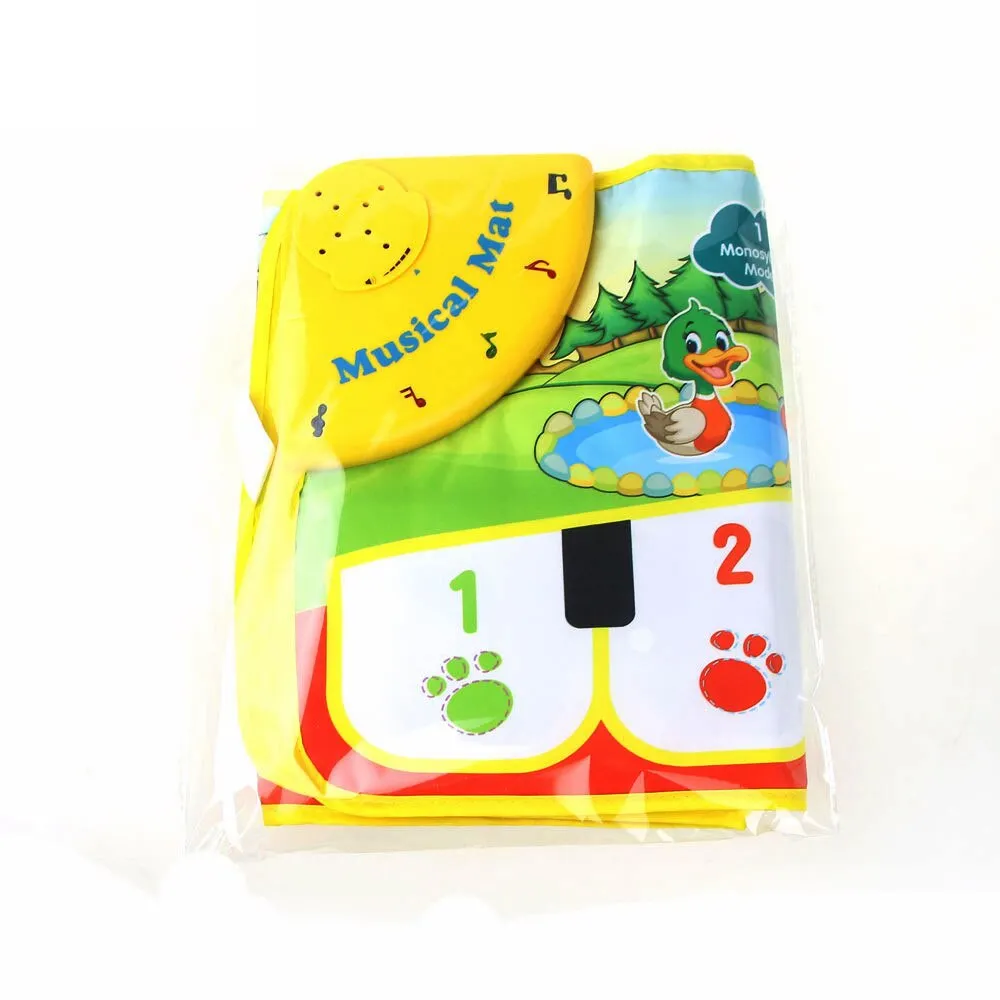 Interactive Animal Sound Piano Mat - Fun Educational Toy for Kids