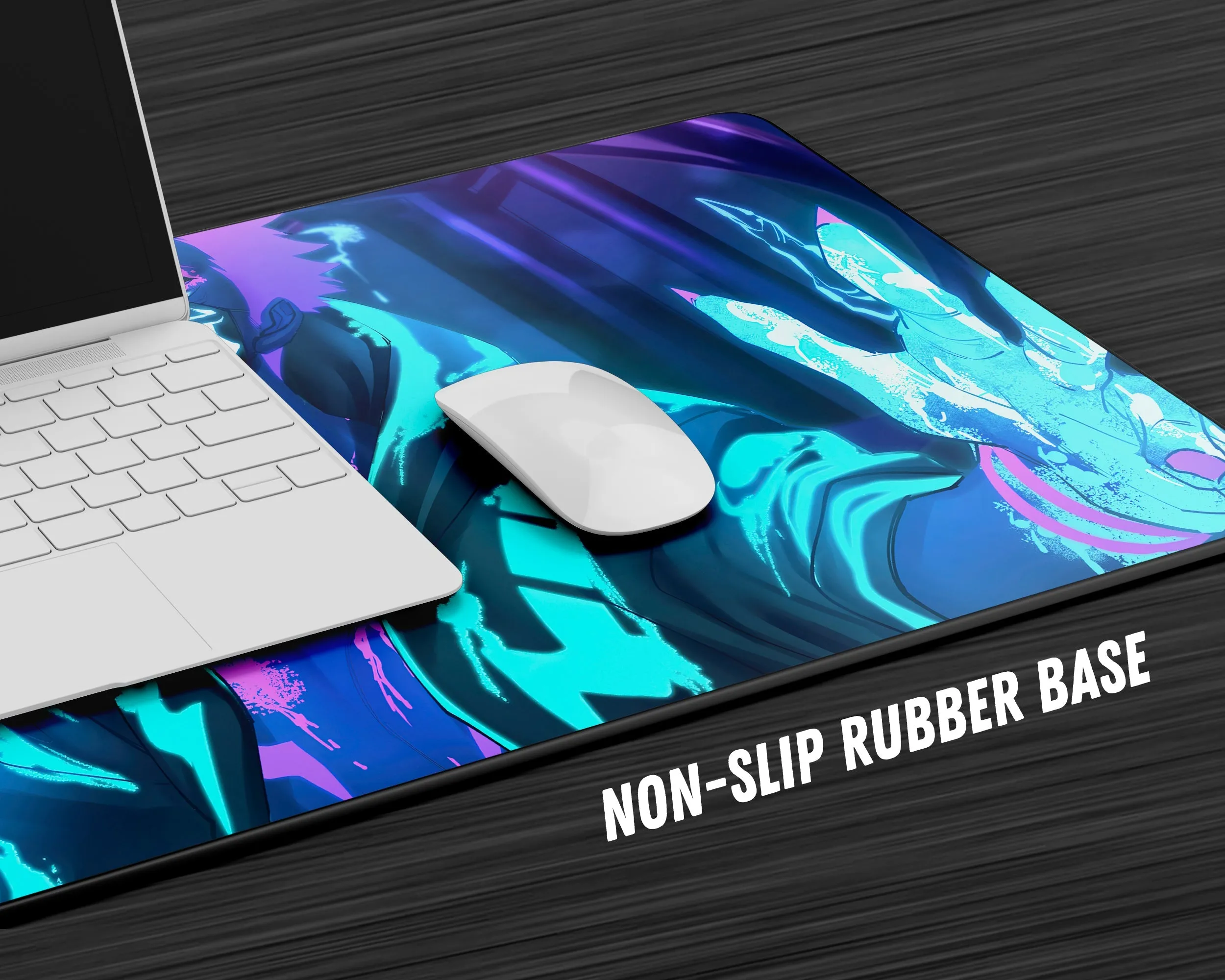 Jujutsu Kaisen Neon Ryomen Sukuna Gaming Mouse Pad