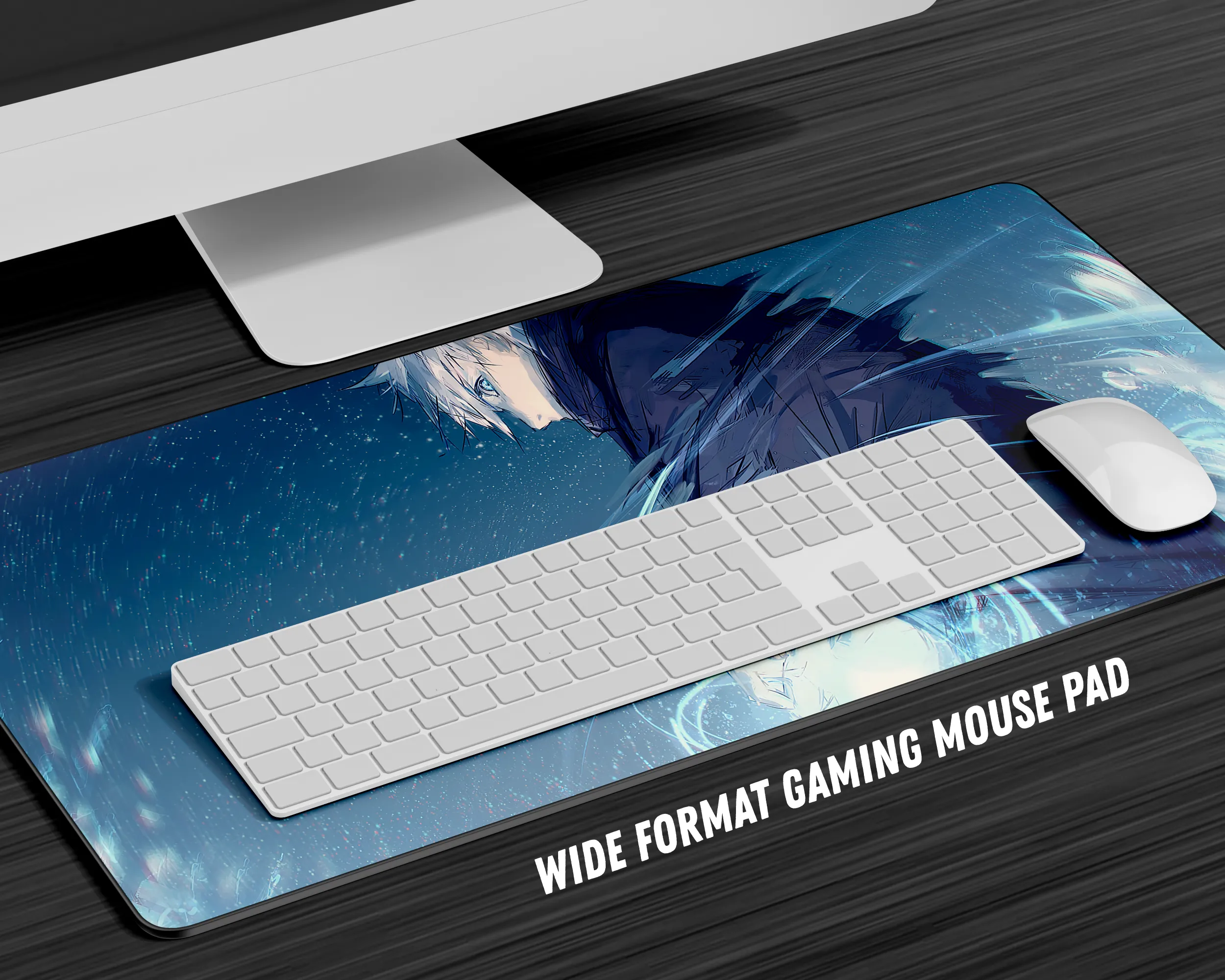 Jujutsu Kaisen Satoru Gojo Blue Gaming Mouse Pad