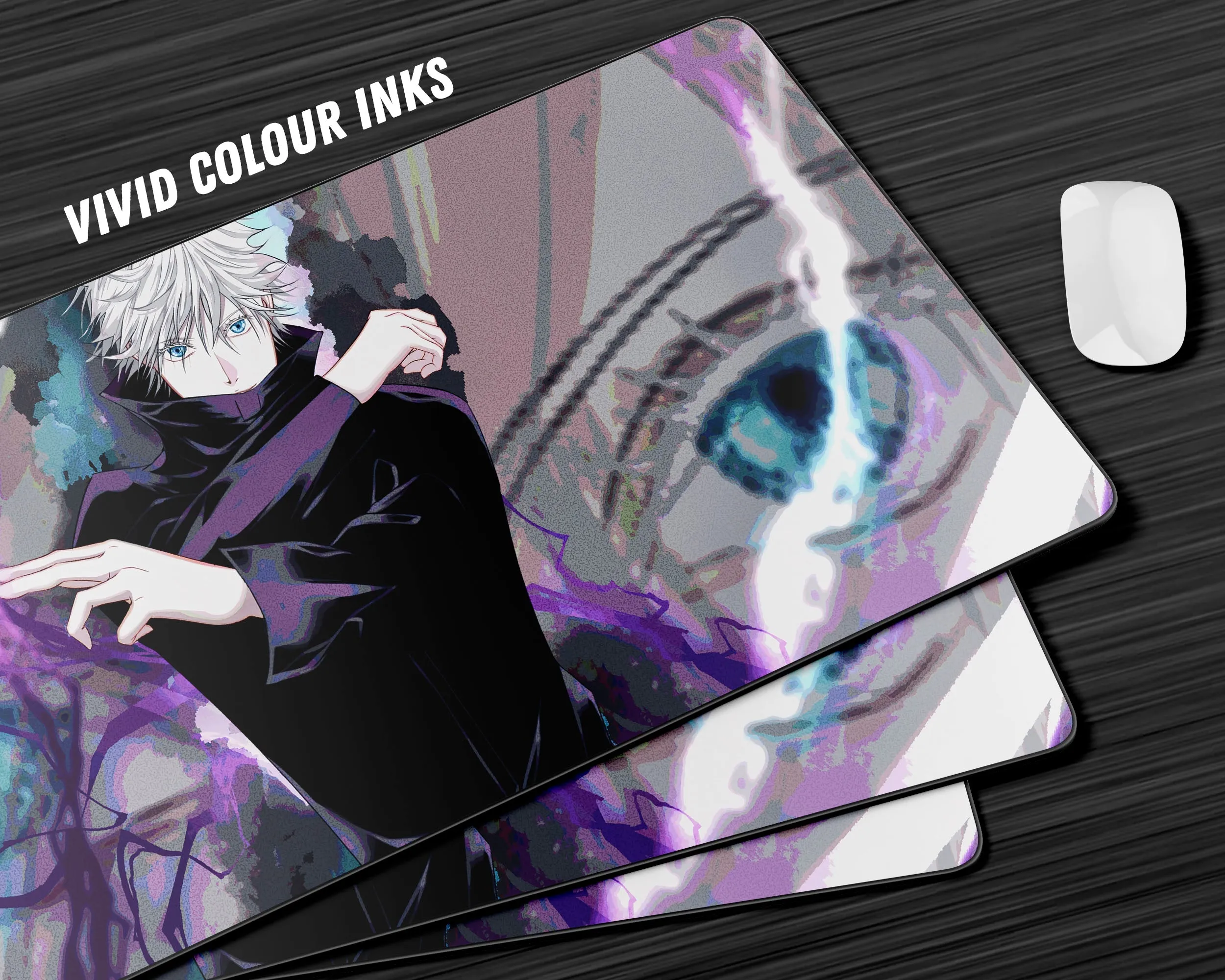 Jujutsu Kaisen Satoru Gojo Purple Gaming Mouse Pad