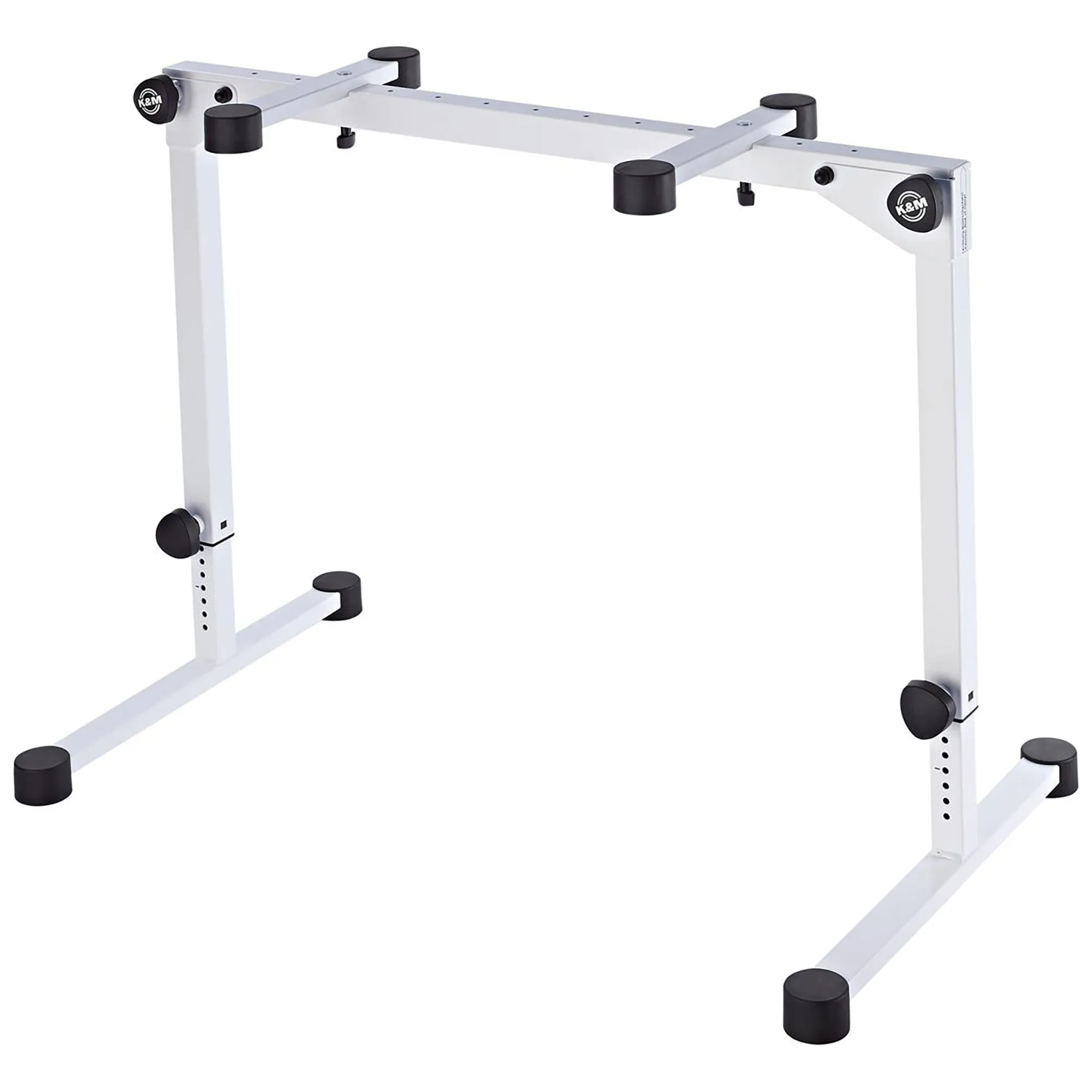 K&M Omega Pro Table Style Keyboard Stand - White