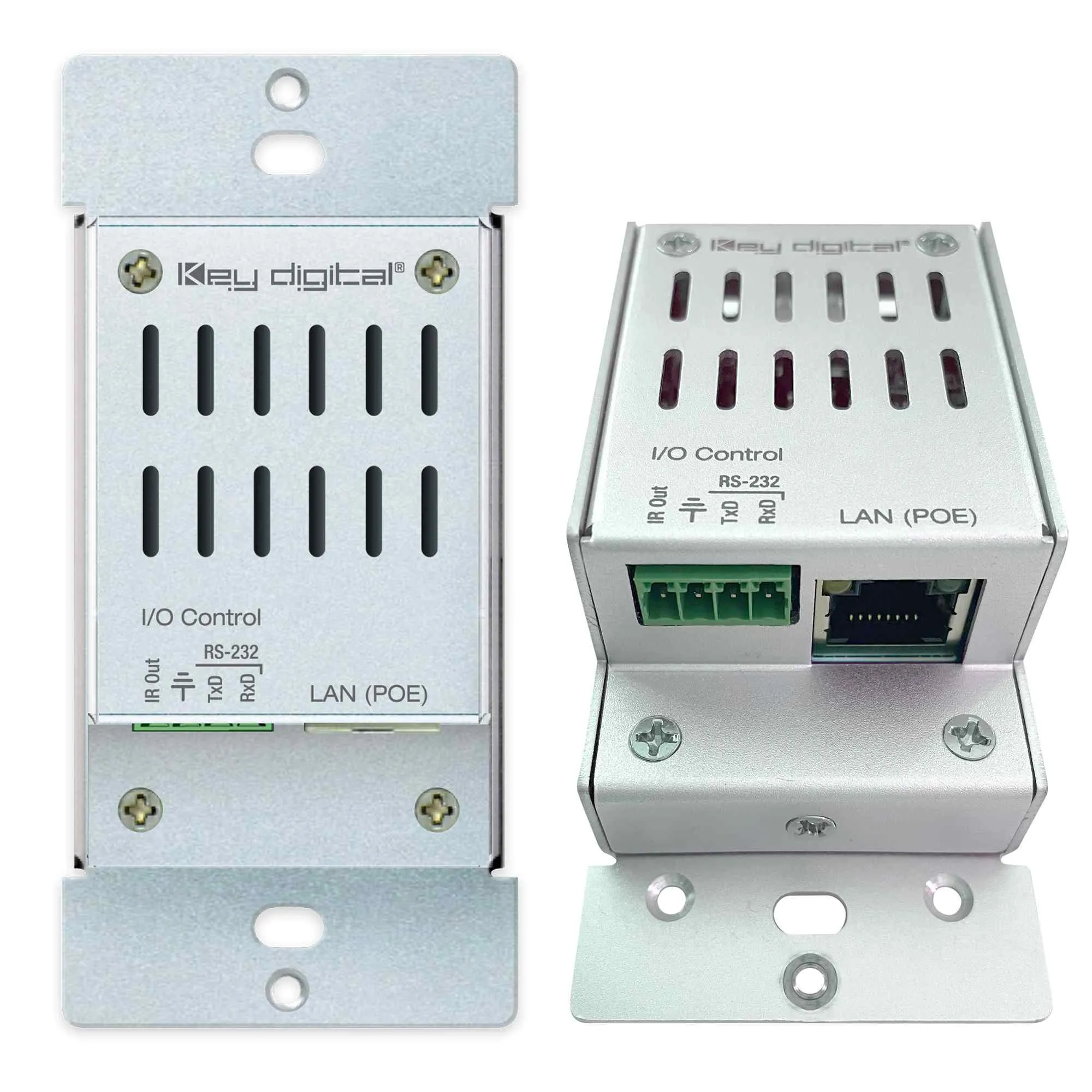 Key Digital KD-WP8-3 Programmable IP Control Wall Plate