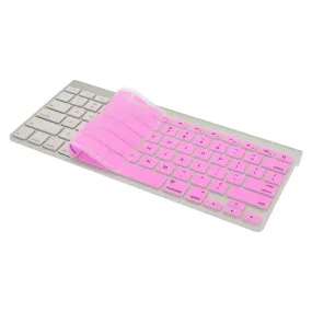 Keyboard Cover Pink Silicone Skin for MacBook Pro 13" 15" (2015 or Older Version), iMac