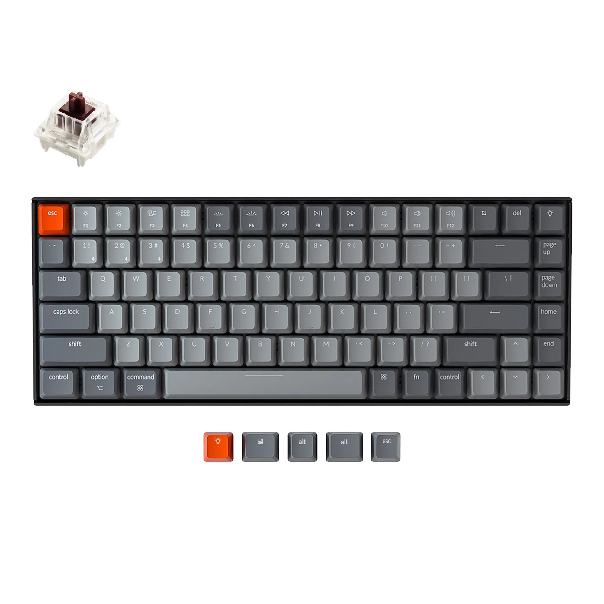 Keychron K2 Wireless Mechanical Keyboard Version 2 (US ANSI Layout)