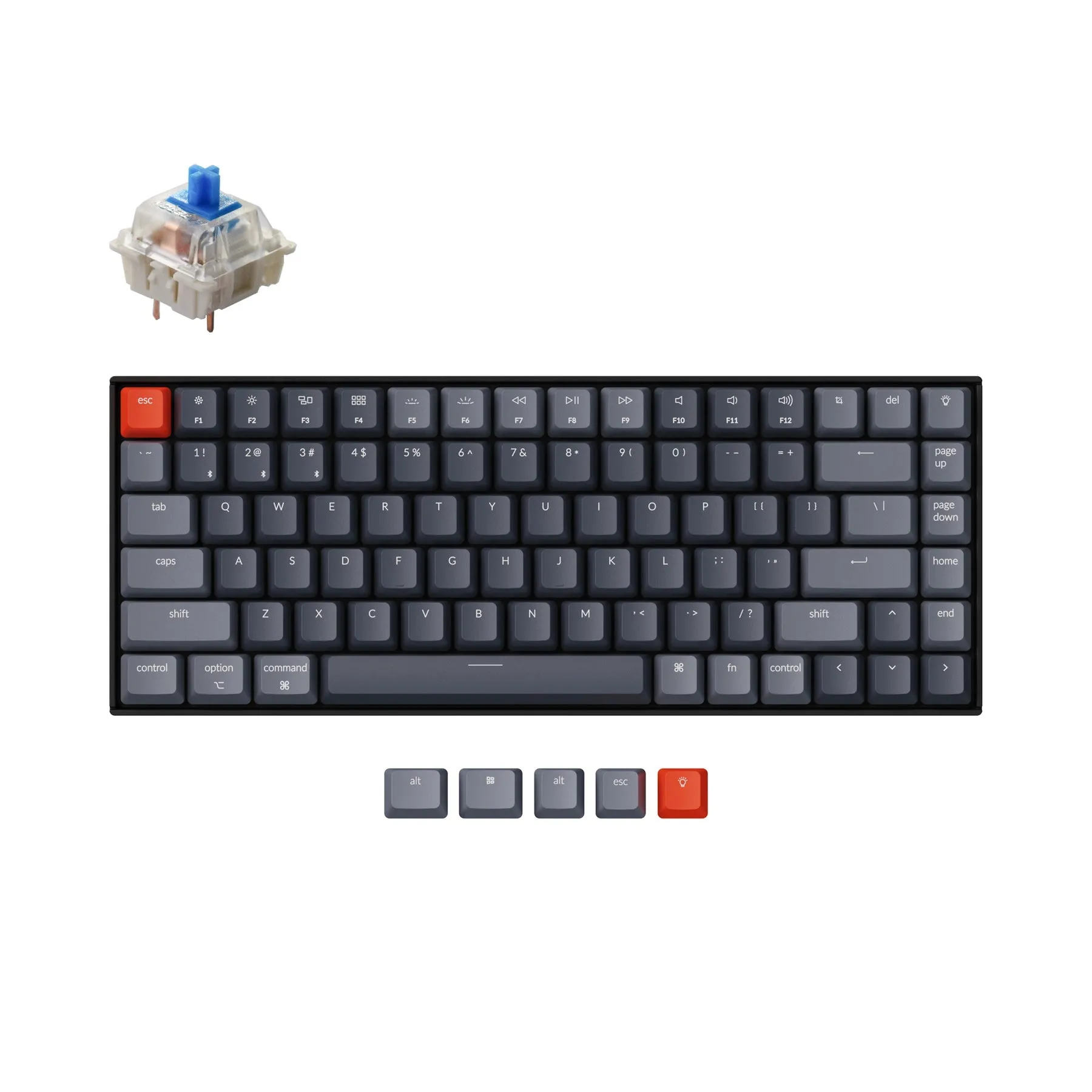 Keychron K2 Wireless Mechanical Keyboard Version 2 (US ANSI Layout)