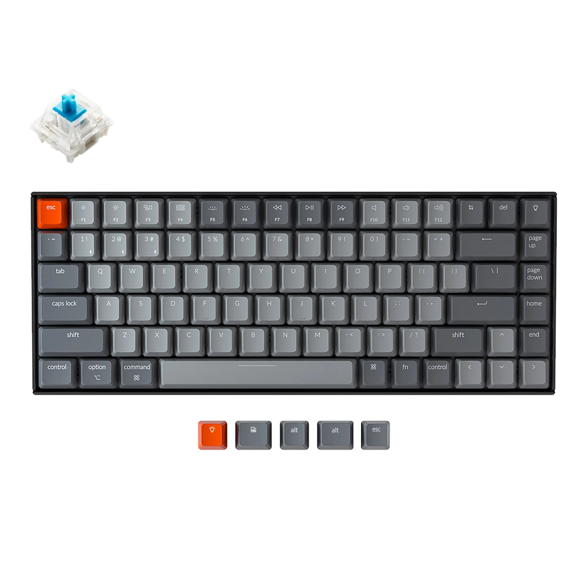 Keychron K2 Wireless Mechanical Keyboard Version 2 (US ANSI Layout)