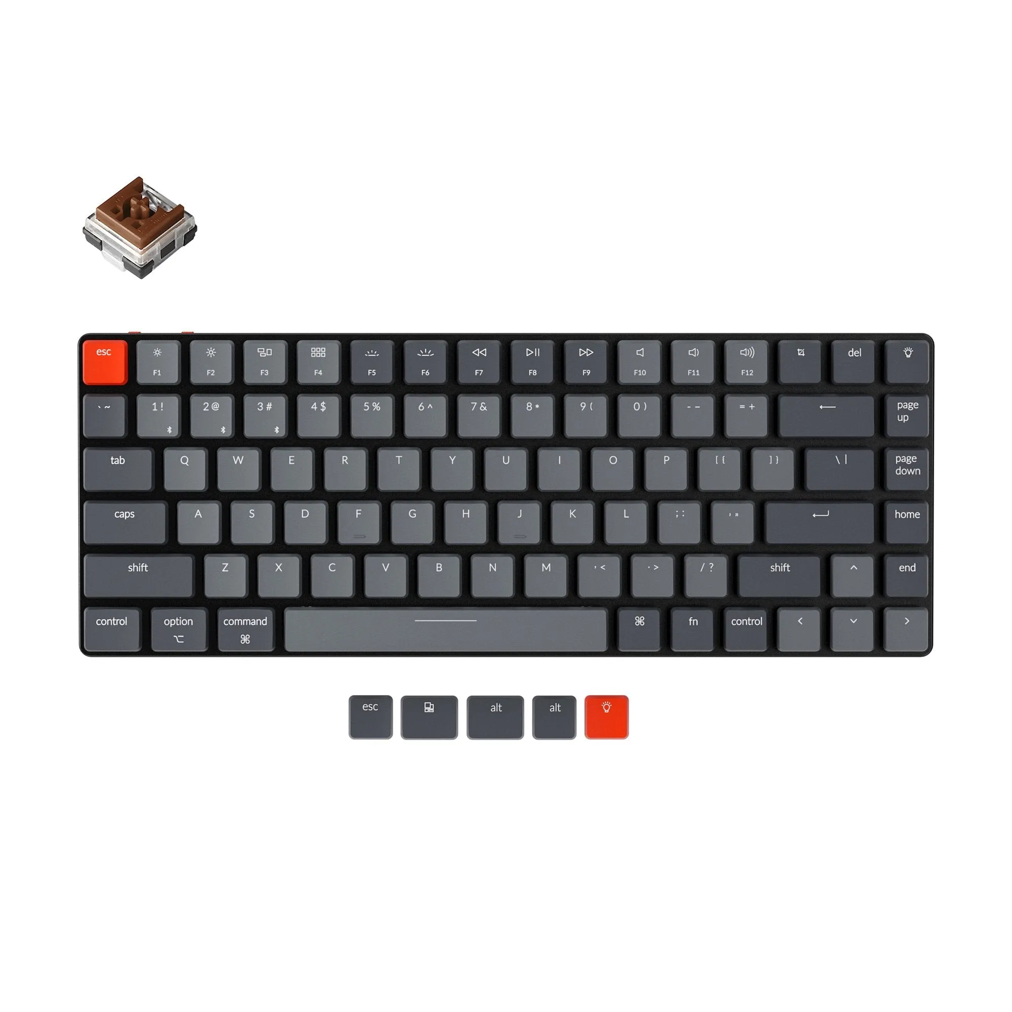 Keychron K3 Ultra-slim Wireless Mechanical Keyboard (Version 2)