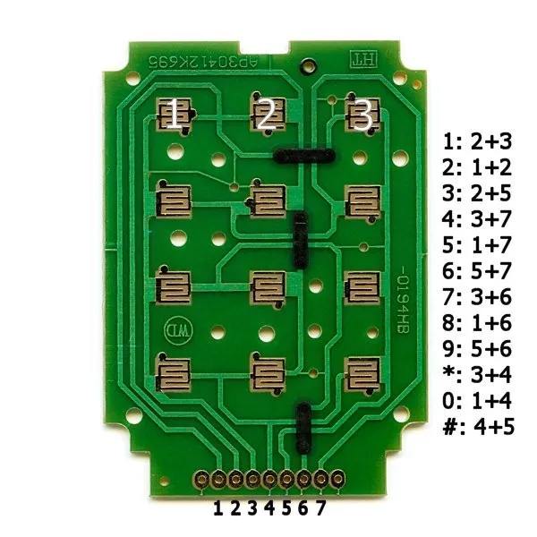 Keypad - 12 Button