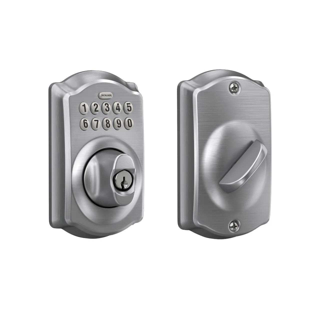 Keypad Deadbolt Satin Chrome