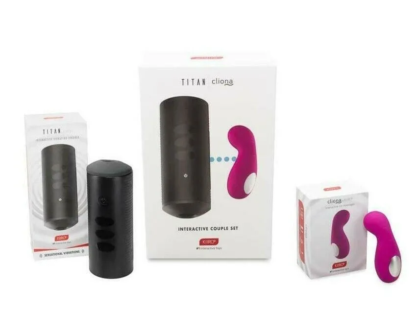 Kiiroo Interactive Couple Set Titan and Cliona