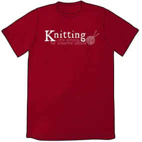 Knitting is Sitting Shirt by Dave Kellett