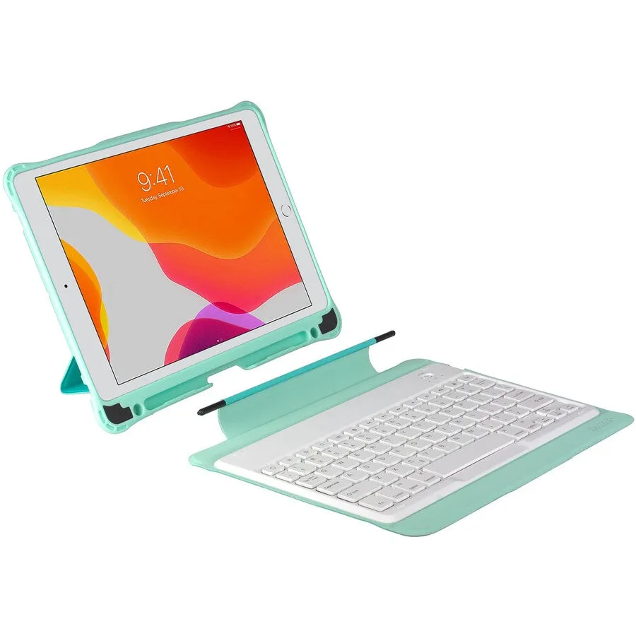 Laser 10.2-inch Wireless Keyboard for iPad - Pink / Black / Green