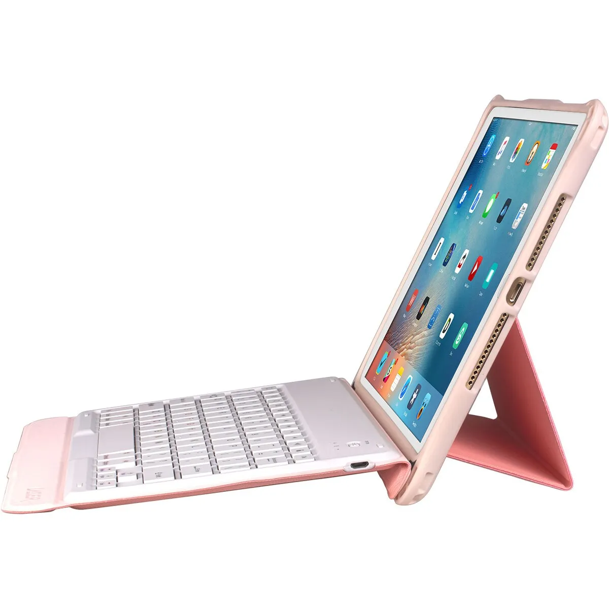 Laser 10.2-inch Wireless Keyboard for iPad - Pink / Black / Green