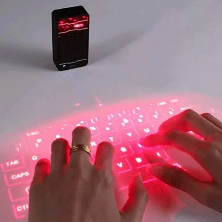 Laser Projection Keyboard Bluetooth Wireless Virtual Projection for office use