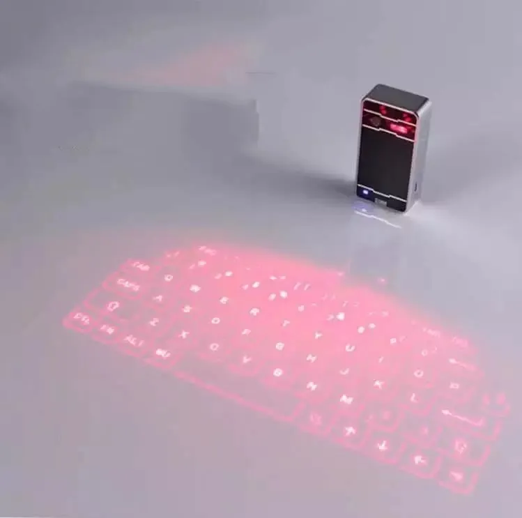 Laser Projection Keyboard Bluetooth Wireless Virtual Projection for office use