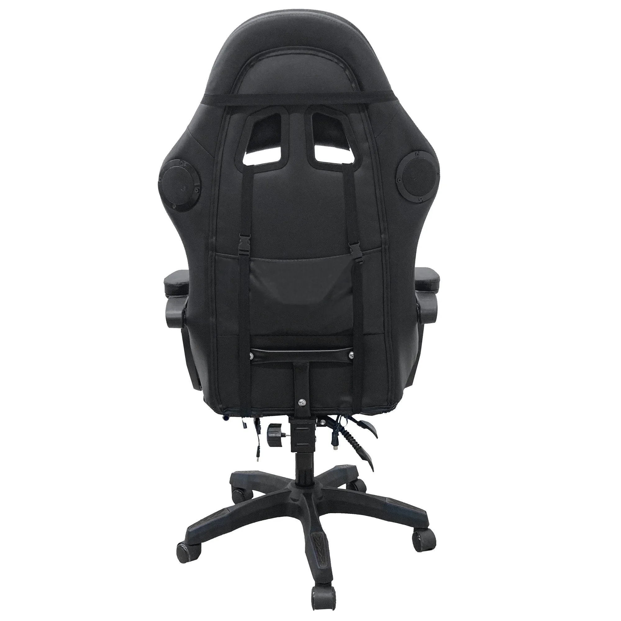 LED Massage Gaming Chair w/ Bluetooth & RGB Lights - Spire