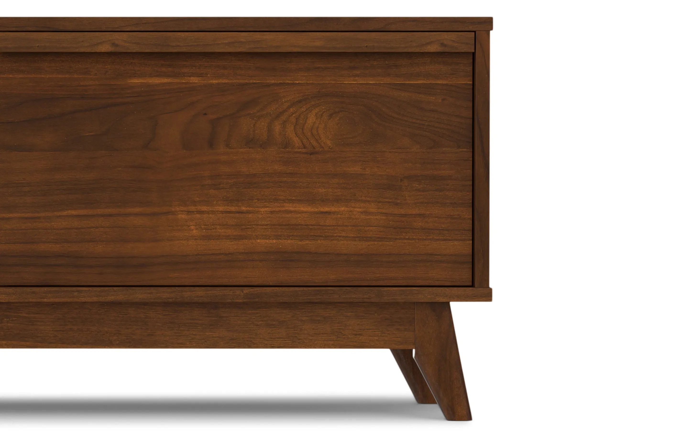 Lennon 72 inch Low TV Stand in Walnut