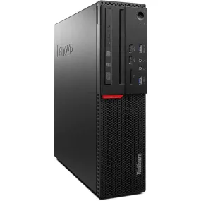 Lenovo Refurbished ThinkCentre M900 6500 SFF Computer, 3.2 GHz Intel Core i5 6500, 256Gb SSD, 8 GB DDR4, Windows 10 Pro