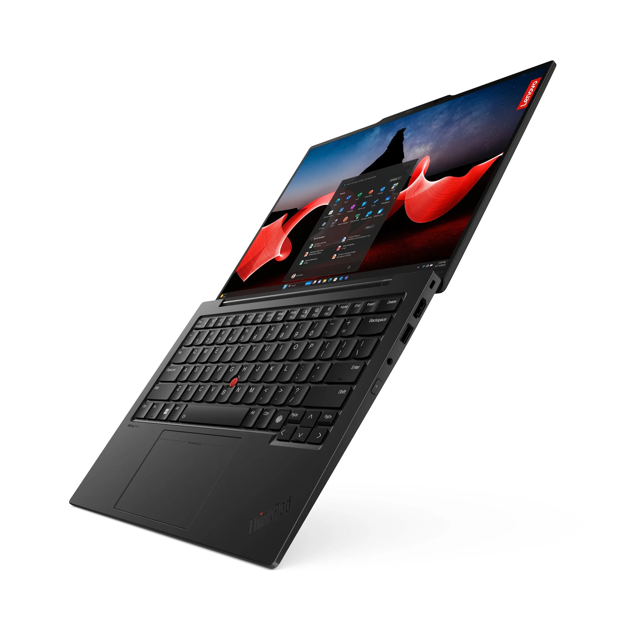 Lenovo ThinkPad X1 Carbon Gen 12 14" WUXGA Notebook, Intel U7-155U, 1.70GHz, 32GB RAM, 512GB SSD, Win11P - 21KC00A7US