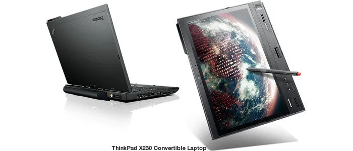 Lenovo ThinkPad x230t 12" Tablet/Laptop 2in1 (Lenovo) | Intel Core i5-3320m @ 2.6GHz | 4GB RAM | 320GB HDD | Full Touchscreen & Pen Included