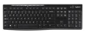 Logitech Keyboard Wireless K270 - Black