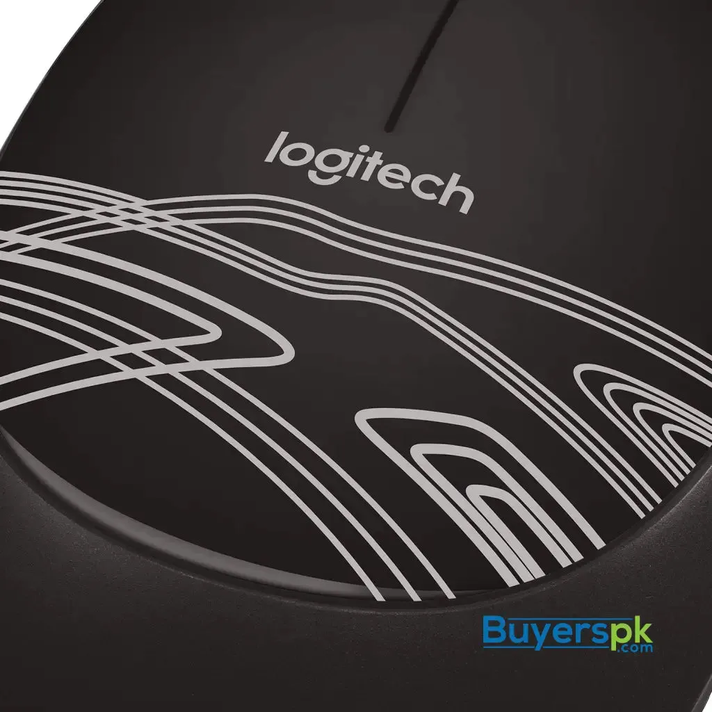 Logitech M105 Corded Wired Usb Mouse Black