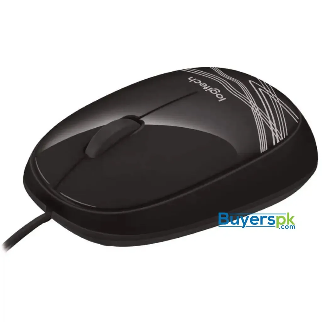 Logitech M105 Corded Wired Usb Mouse Black