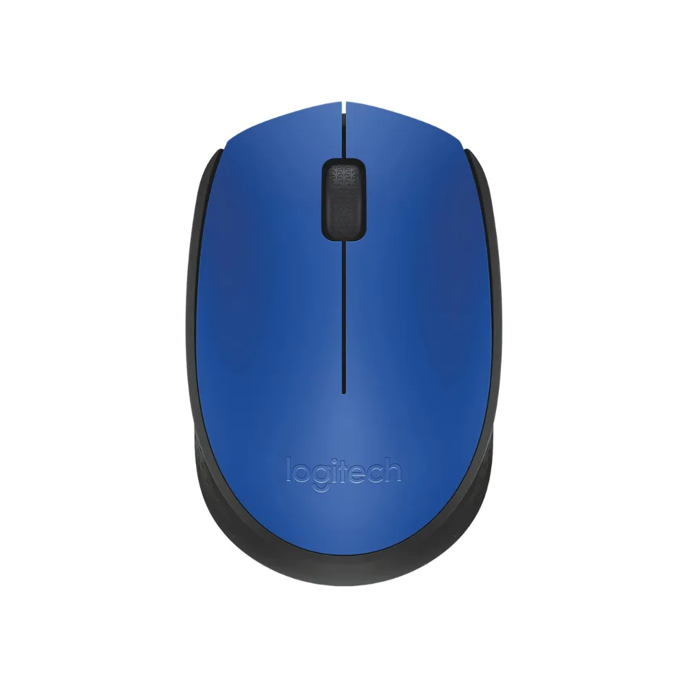 Logitech M170 2.4GHz Wireless Mouse with 1000 DPI, USB Receiver, and Smooth Optical Tracking for Computer and Laptop