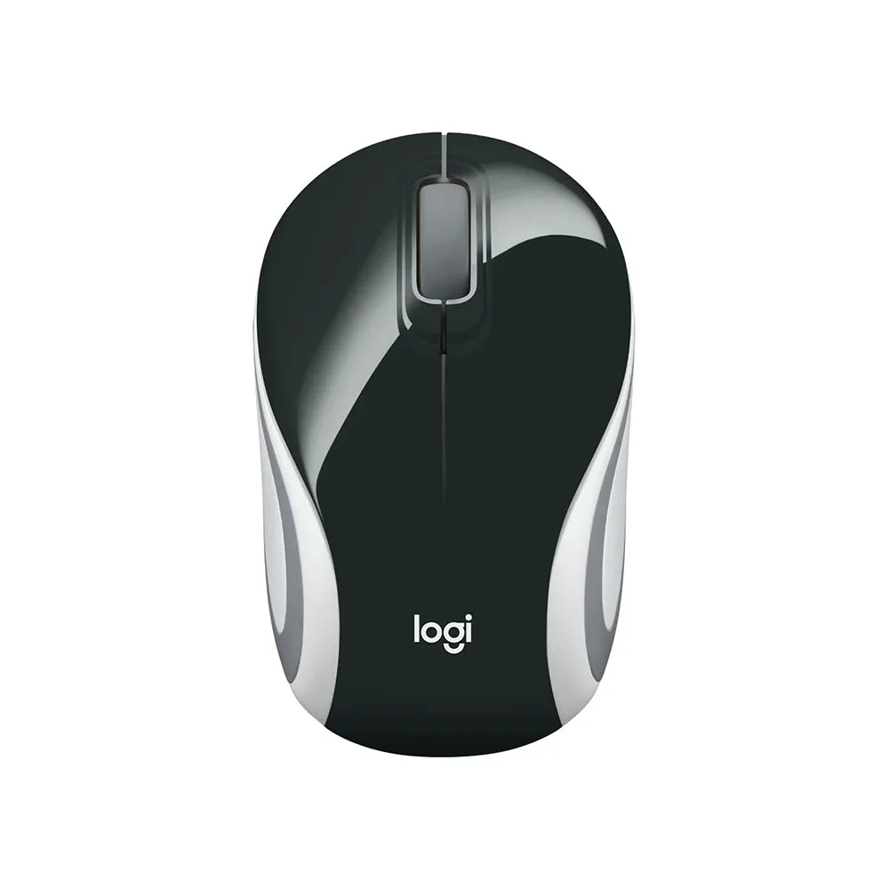 Logitech M187 Ultra Wireless Portable Mini Mouse with 1000 DPI, Nano Receiver, and Optical Sensor for Chrome OS, Mac OS, Windows 8, and 10 Series