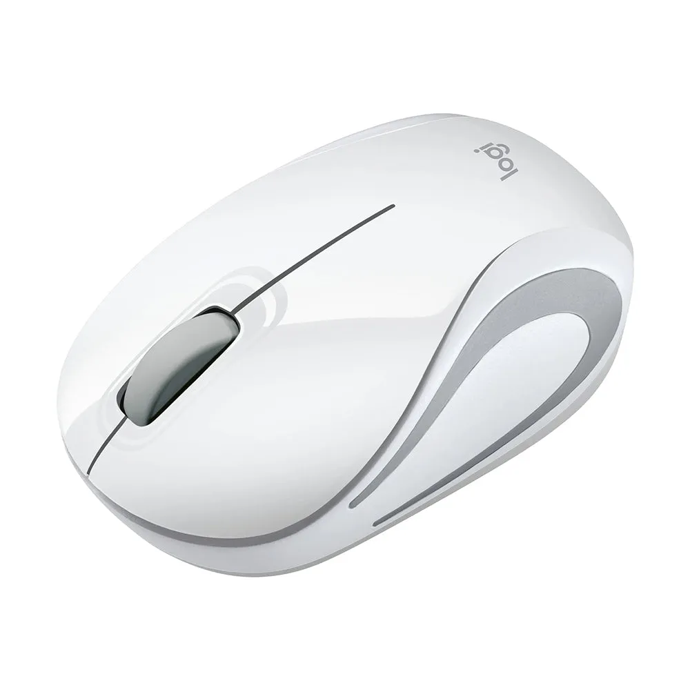 Logitech M187 Ultra Wireless Portable Mini Mouse with 1000 DPI, Nano Receiver, and Optical Sensor for Chrome OS, Mac OS, Windows 8, and 10 Series