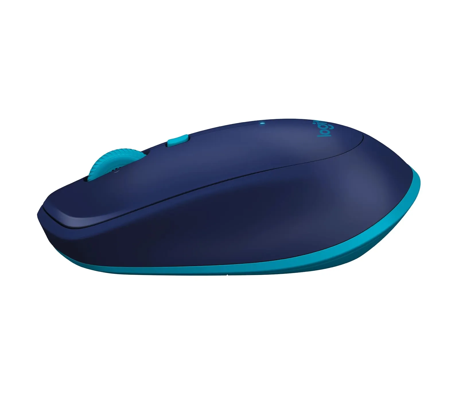 Logitech M337 Portable Bluetooth Mouse with 1000 DPI and Laser Grade Optical Sensor (Black, Blue, Red)